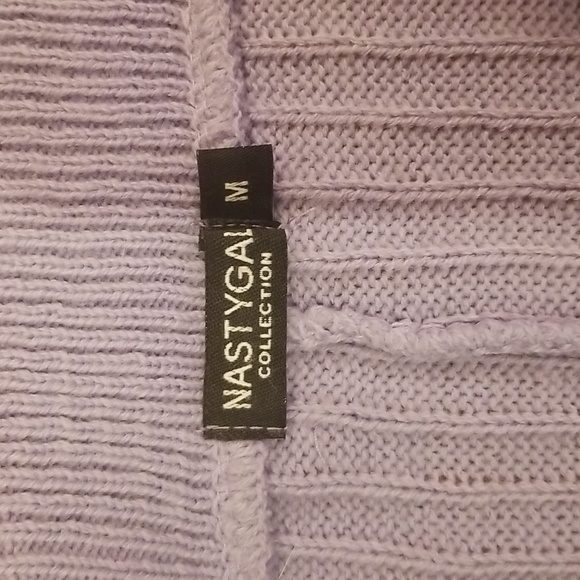 Lilac Ribbed Wide Leg Set - Picture 4 of 5